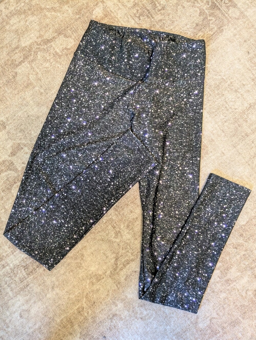 Galaxy Print Goldsheep leggings Small